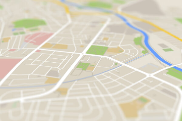 Digital map of a city by hkeita, istockphoto.com