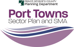 Port Towns Sector Plan and SMA logo