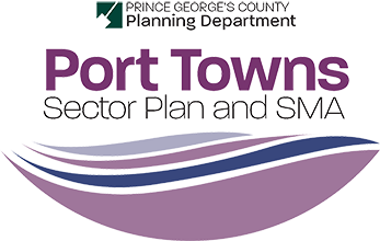 Port Towns Sector Plan and SMA logo