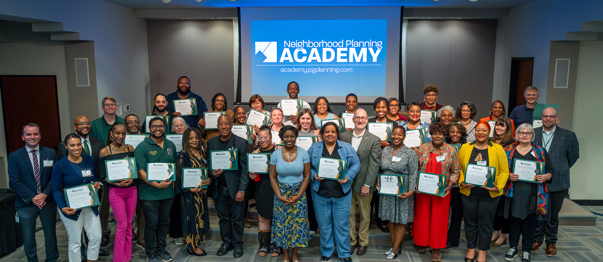 Nieghborhood Planning Academy Graduates, Spring 2025