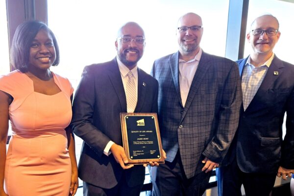 Deputy Director James Hunt Receives 2025 Quality of Life Award