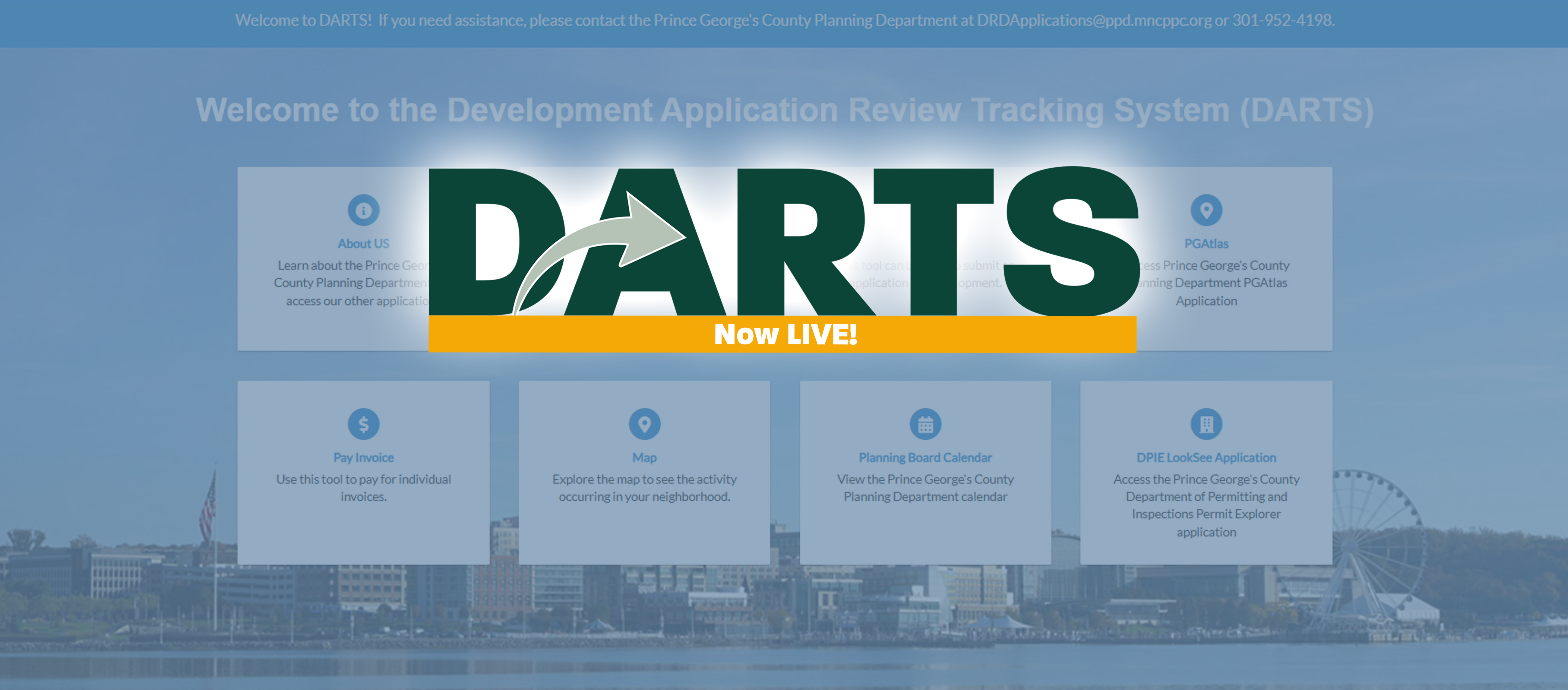 DARTS, now live!