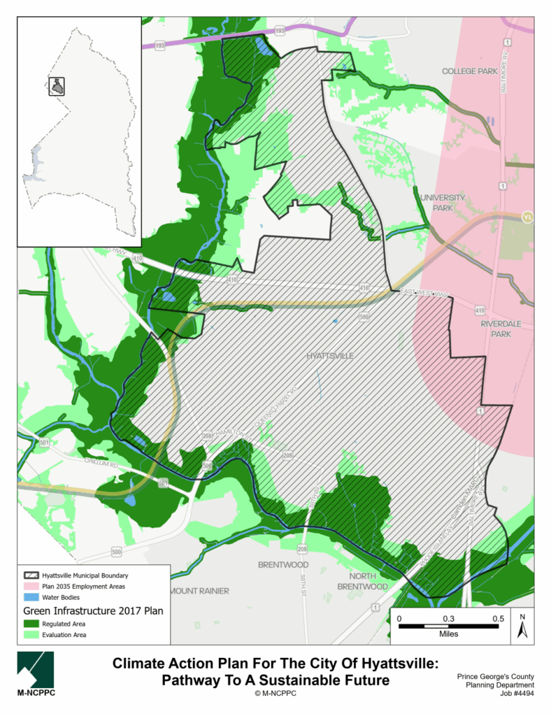 Hyattsville Climate Action Plan Map