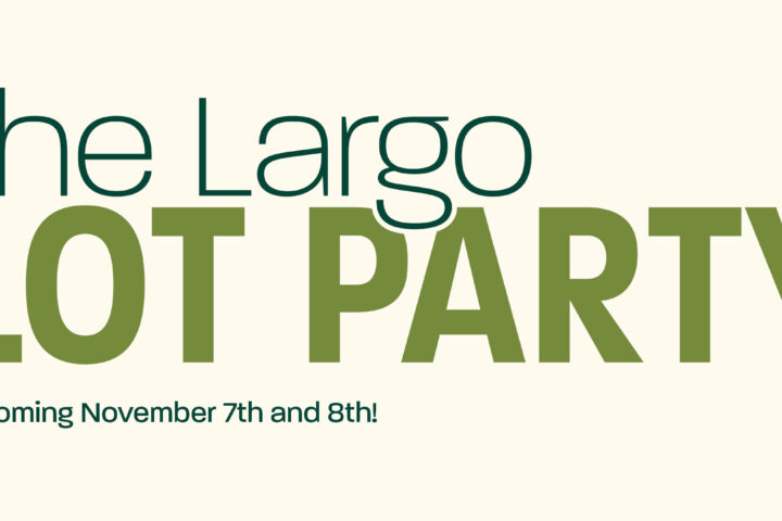 Largo Lot Party Banner