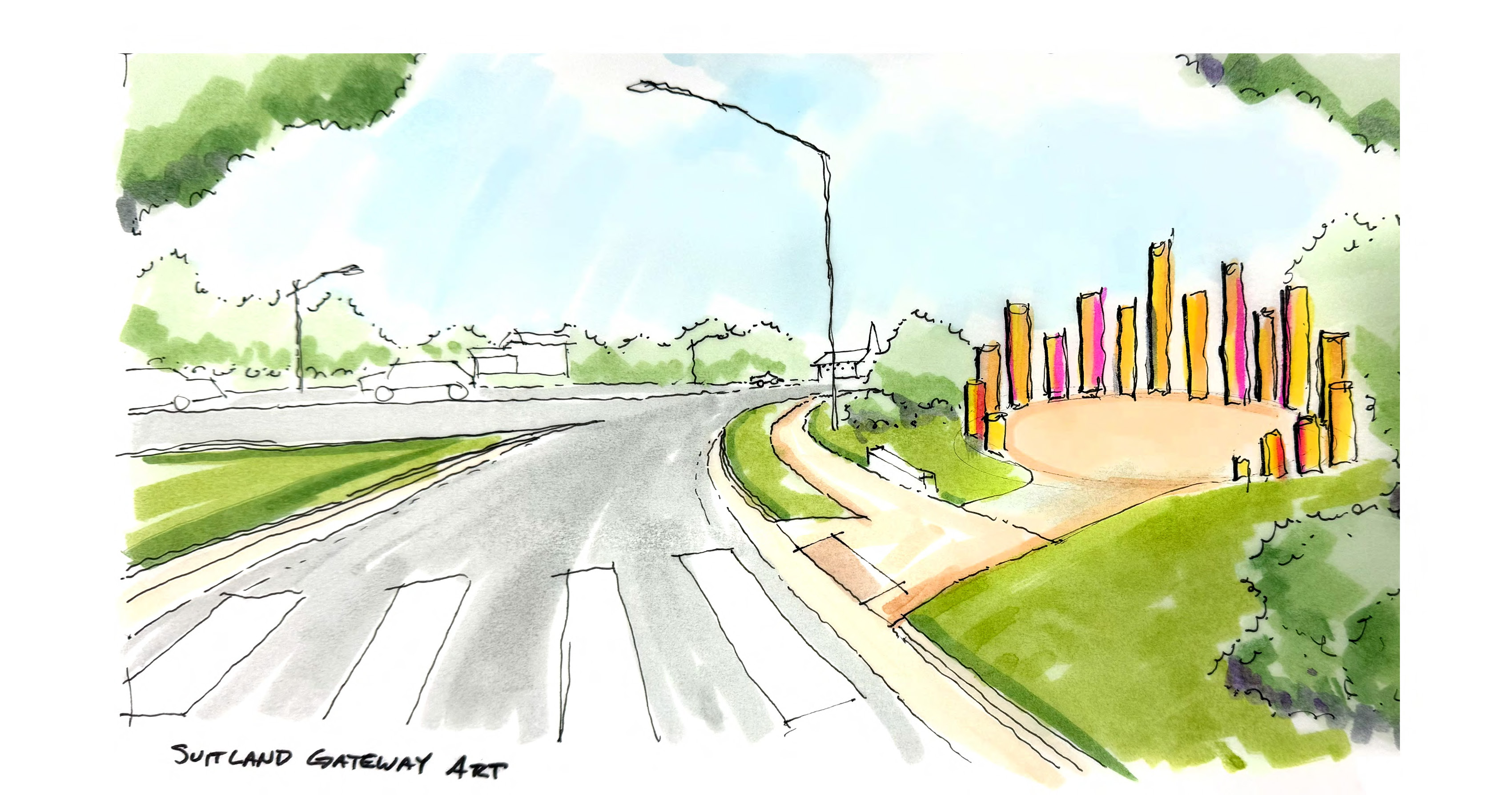 Suitland Cultural Art Sketches