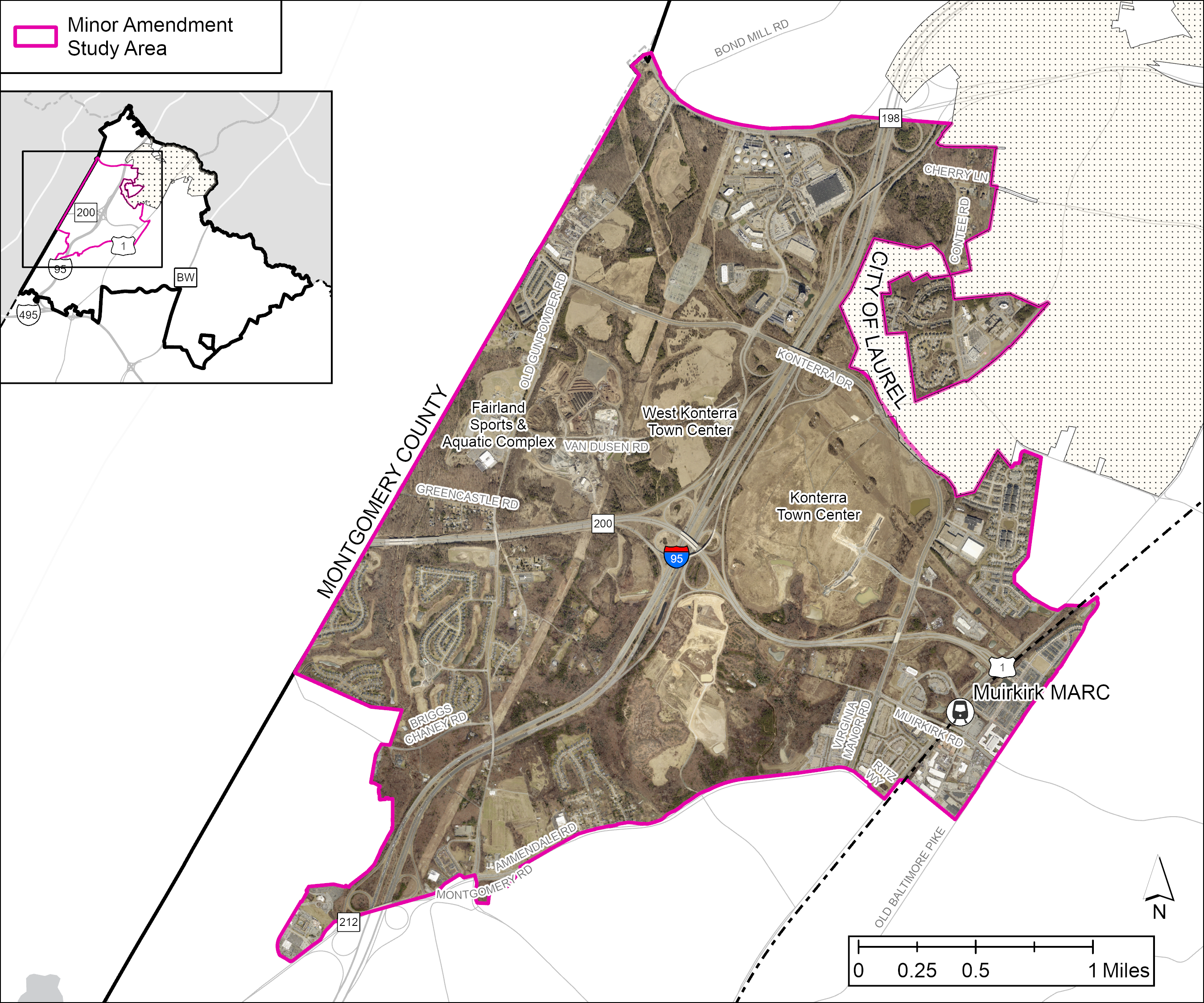 Minor Amendment to the Subregion 1 Master Plan and SMA